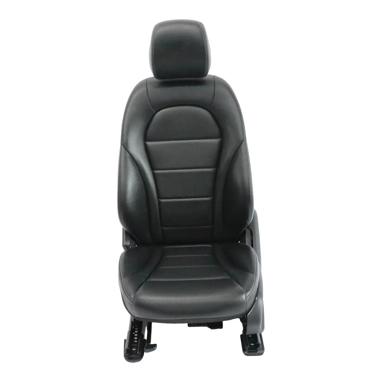 Mercedes GLC X253 Asiento Delantero Izquierdo Cuero Negro Calefactable Eléctrico