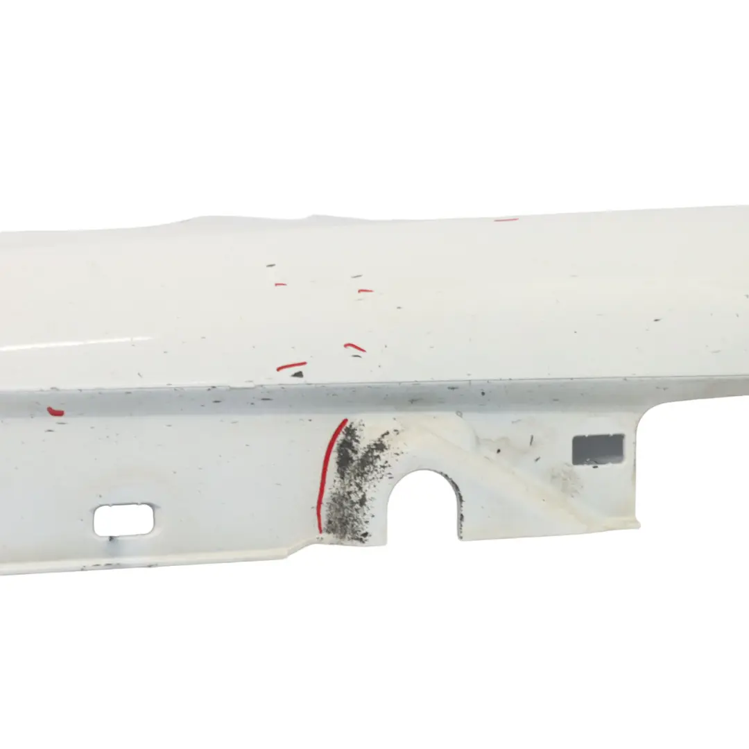 Mercedes A207 Cabrio Side Skirt Door Sill Cover Left N/S Polar Silver - 761