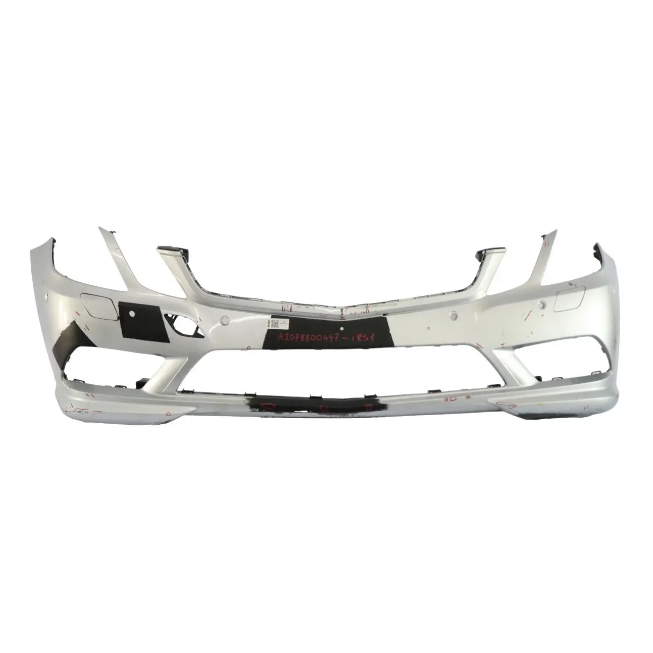 Mercedes W207 Bumper Front Trim Panel AMG Covering Iridium Silver Metallic - 775