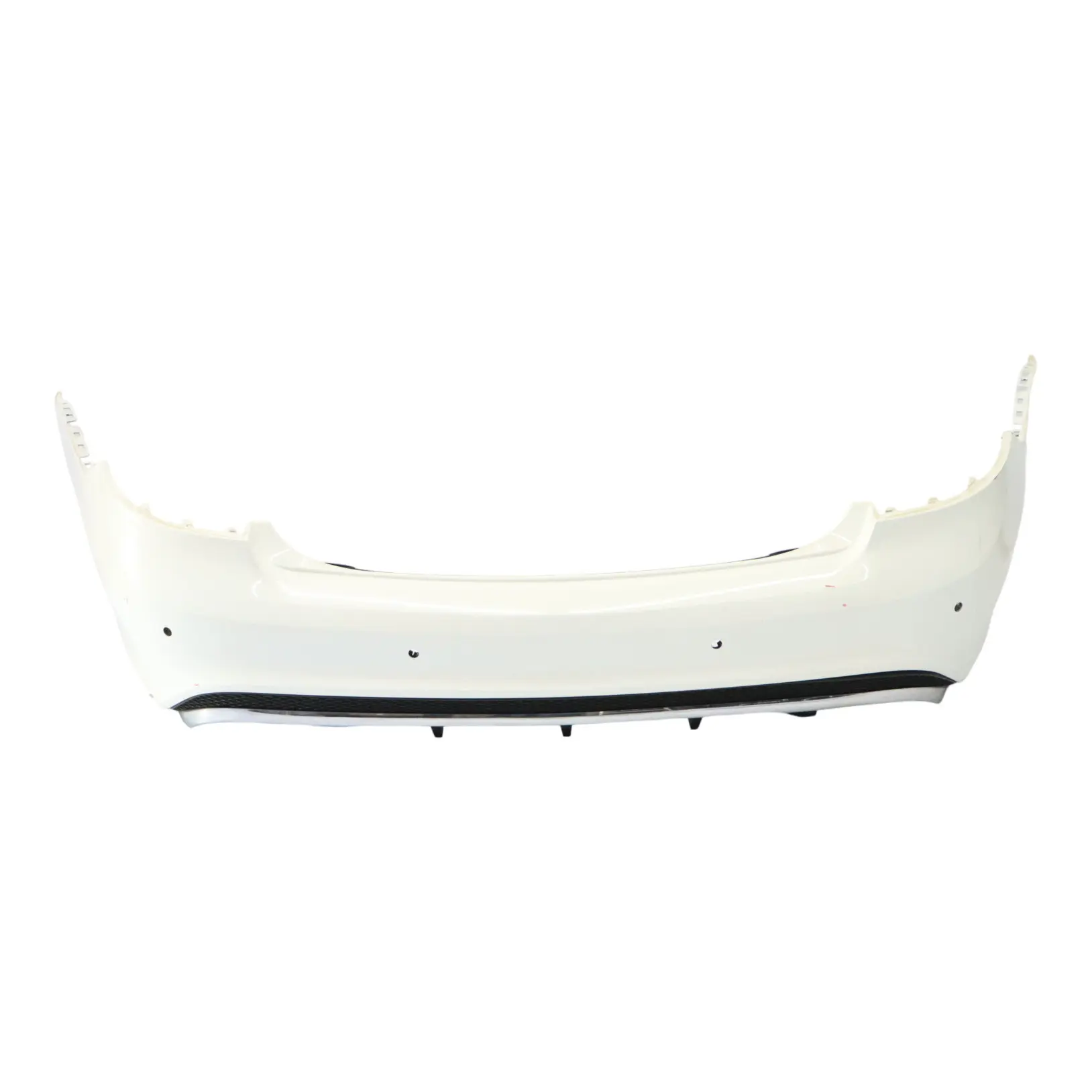 Mercedes W207 Rear Bumper Trim Panel Covering AMG Calcite White - 650