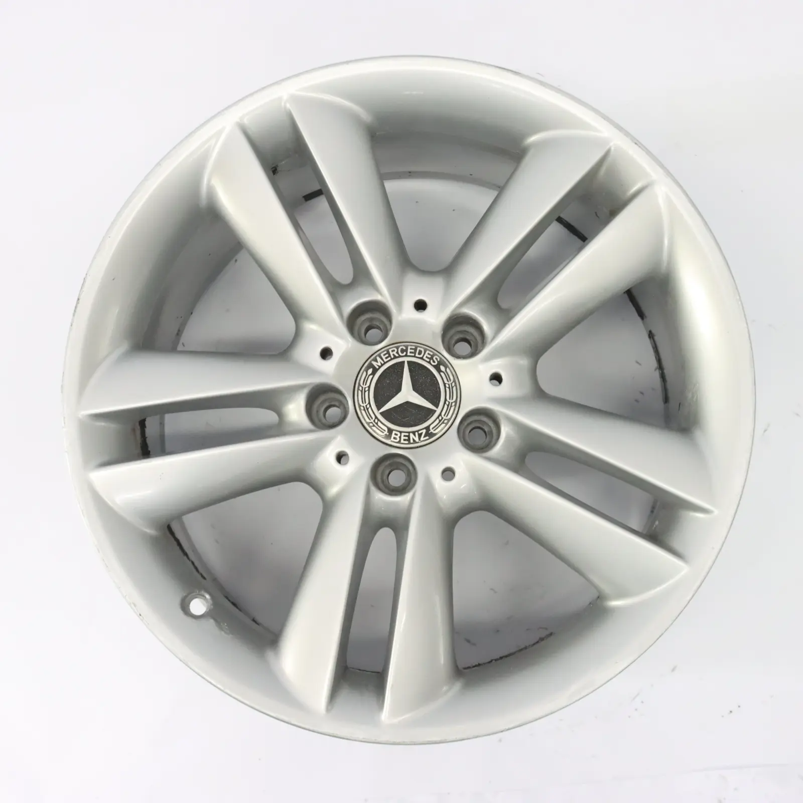 Mercedes C209 Jante Alliage Argentée Double Rayon 17" 8.5J ET:30 A2094014302