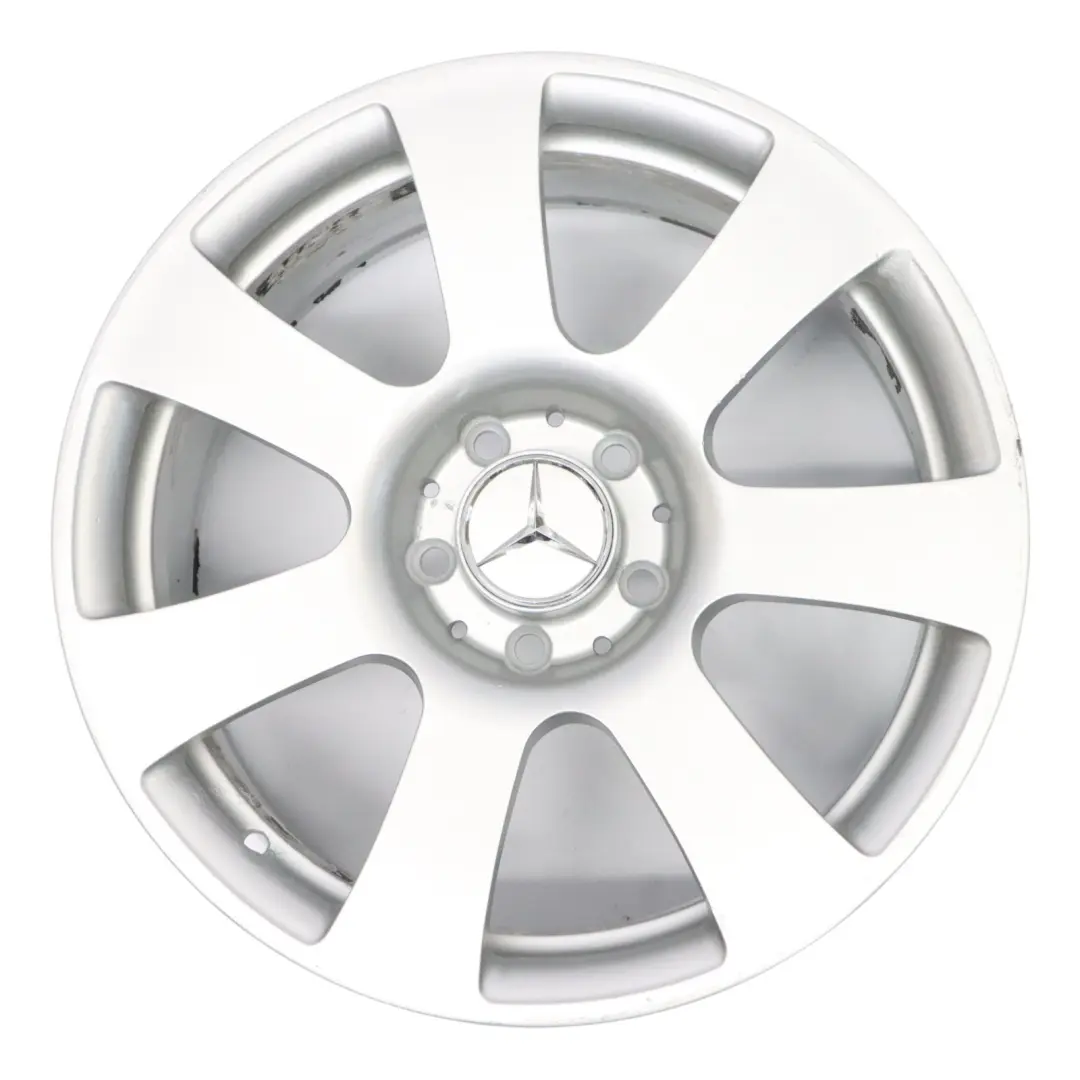 Llanta de aleación plateada Mercedes W216 W221 17" 8J ET:43 A2214010202