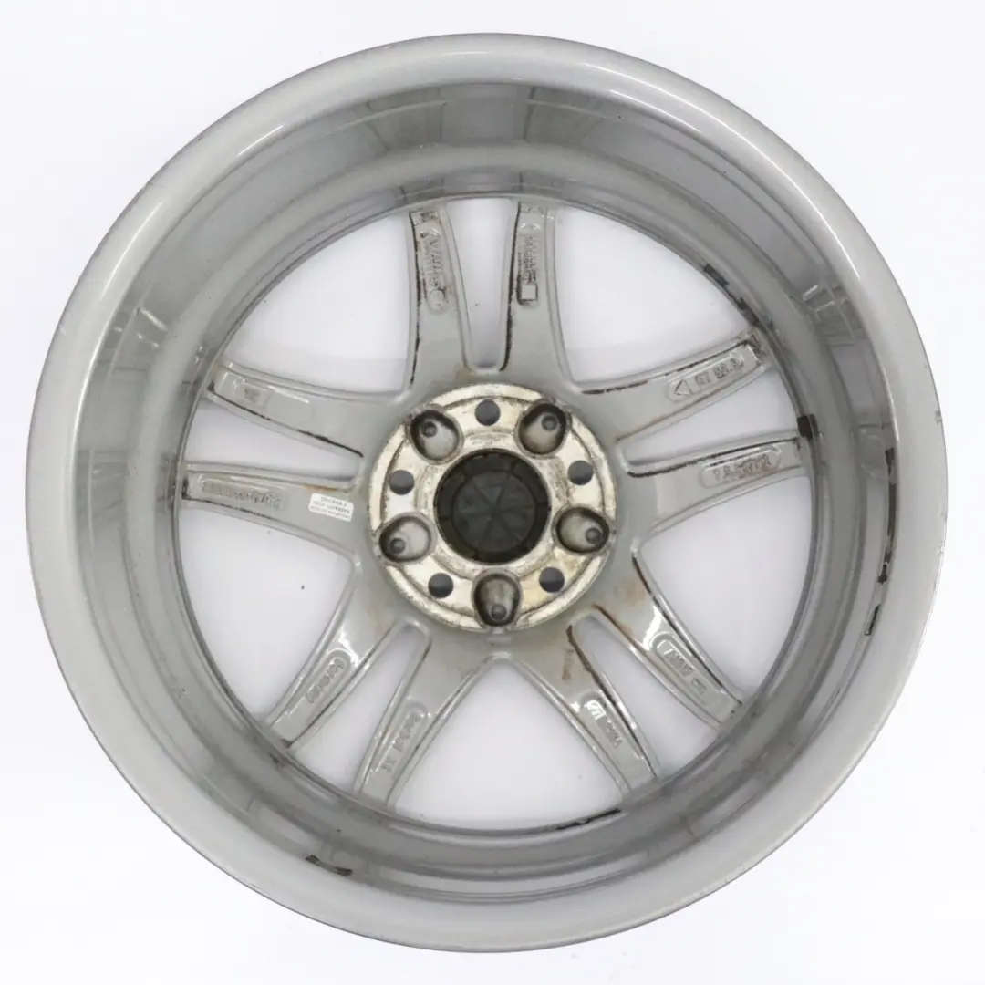 Mercedes W176 Wheel Alloy Rim 17" 5 Double Spoke ET:52.5 7.5J A2464010302