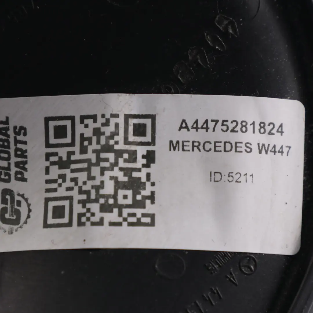 Conducto de aire Mercedes W447 OM622 Caja del filtro de aire Tubo A4475281824