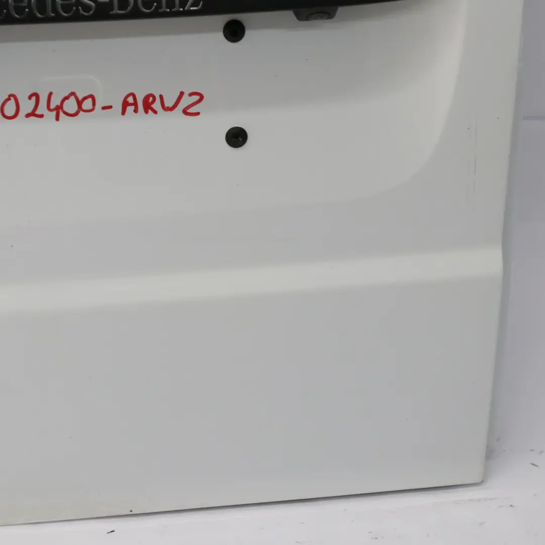 Mercedes W447 Door Rear Left N/S Boot Tailgate Door Door Arctic White - 9147