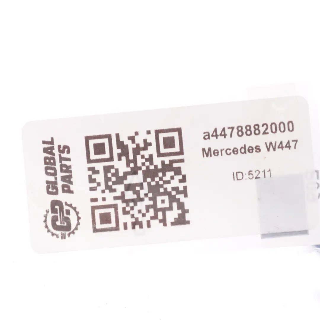 Mercedes W447 Advertencia de colisión titular A4478882000