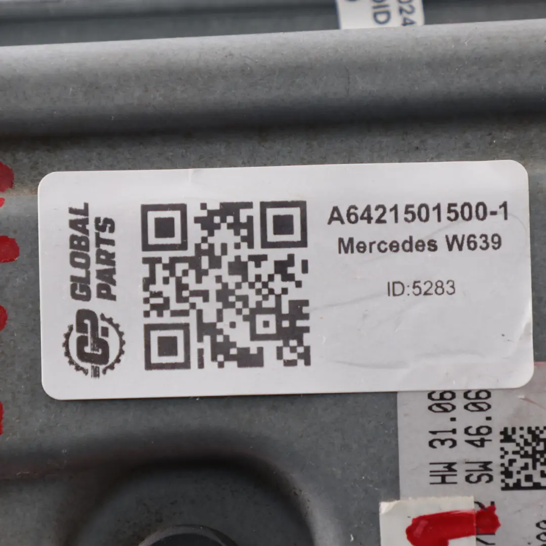 Mercedes W639 120CDI OM642.990 Komputer Silnika ECU A6421501500 Kluczyk