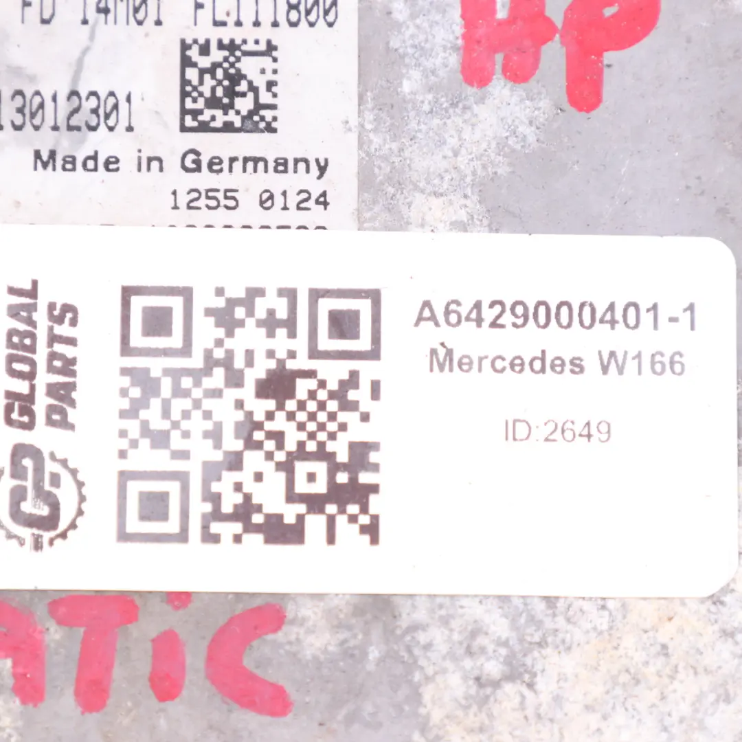 Mercedes W166 ML350 Bluetec 4-Matic OM642.826 Komputer Silnika A6429000401