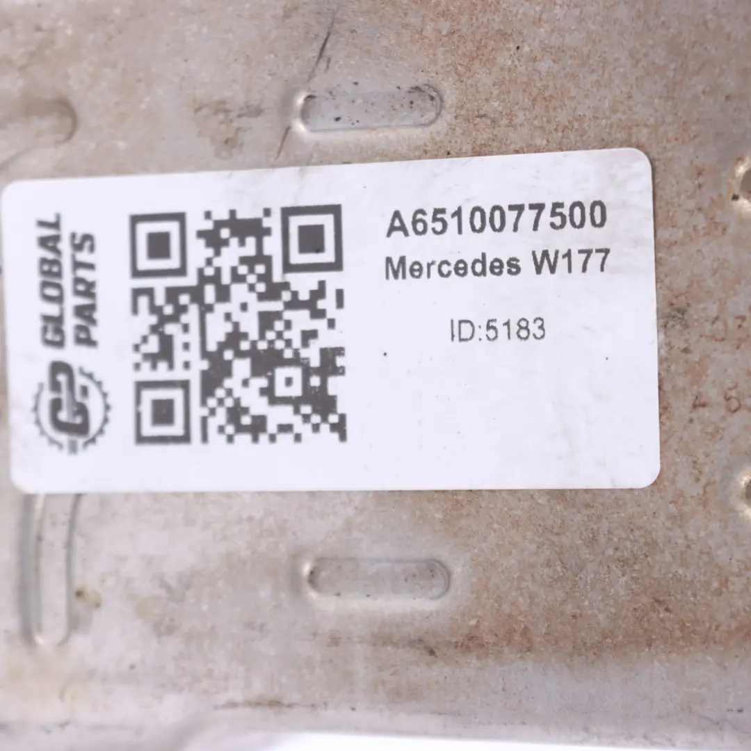 Refrigerador EGR Mercedes W177 Diesel OM651 calor de la válvula de escape