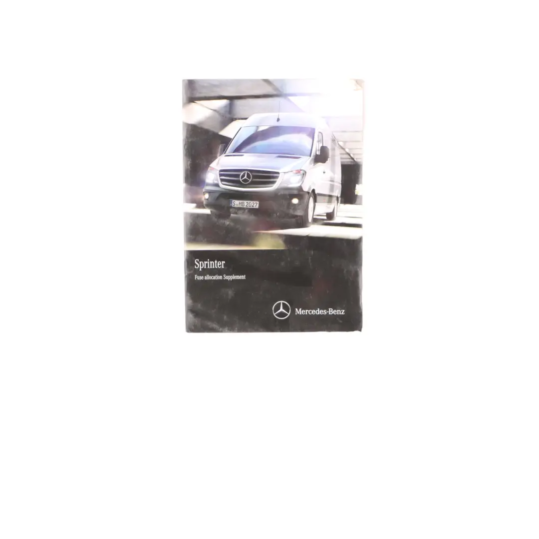 Mercedes Sprinter W906 Handbook Book Instruction Booklet Manual Wallet Case Set
