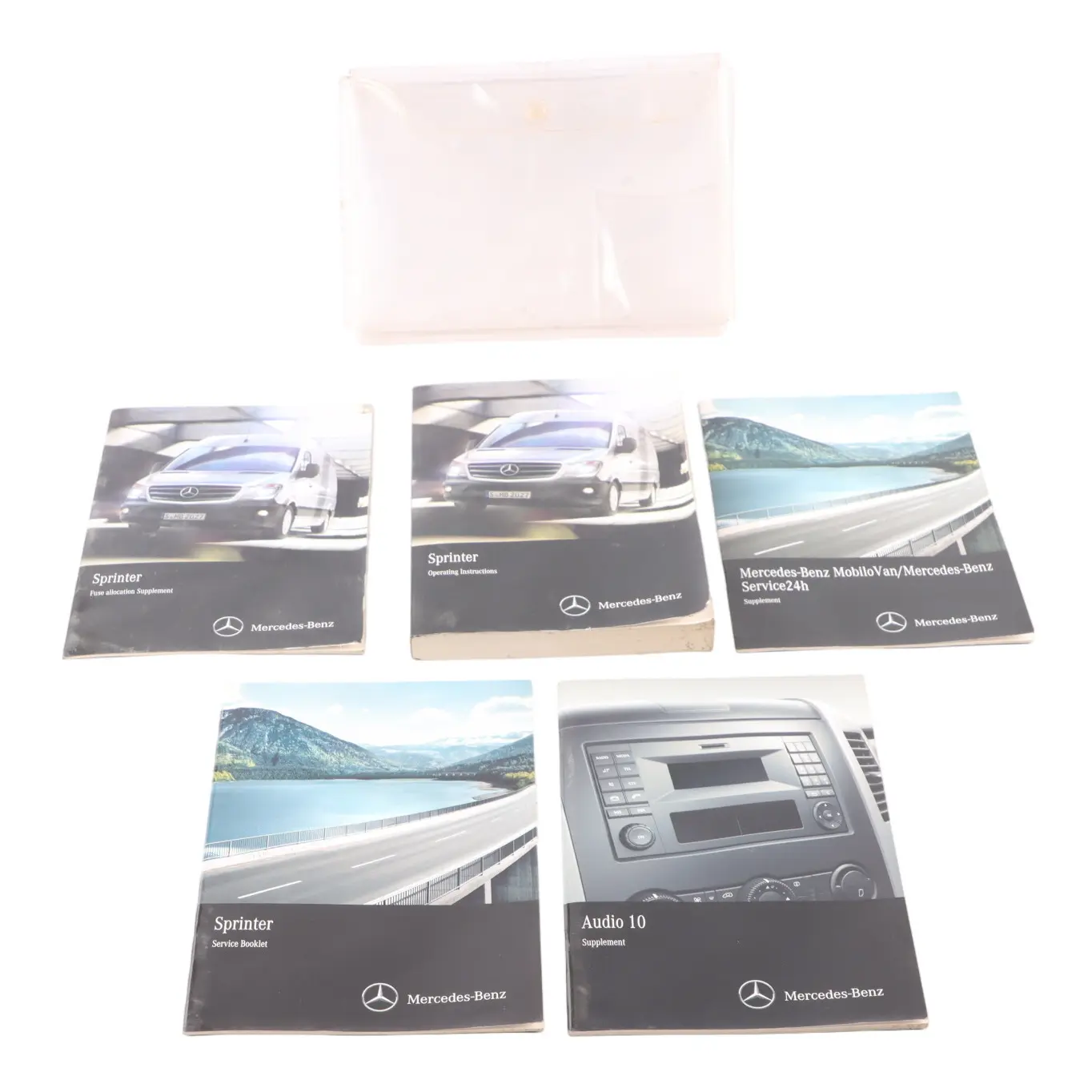 Mercedes Sprinter W906 Handbook Book Instruction Booklet Manual Wallet Case Set