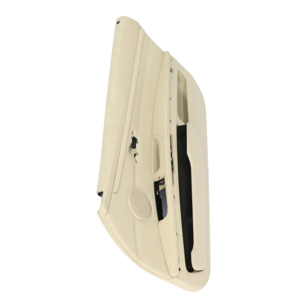 BMW E92 E93 Front Right O/S Door Card Lining Leather Cream Beige 7219048