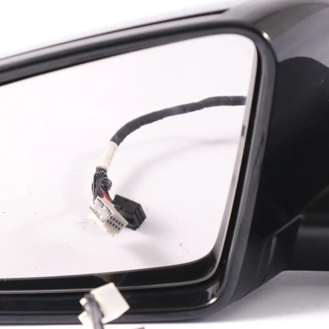 Mercedes C117 Wing Mirror Door Left N/S Auto Dip Power Fold Cosmic Black - 191