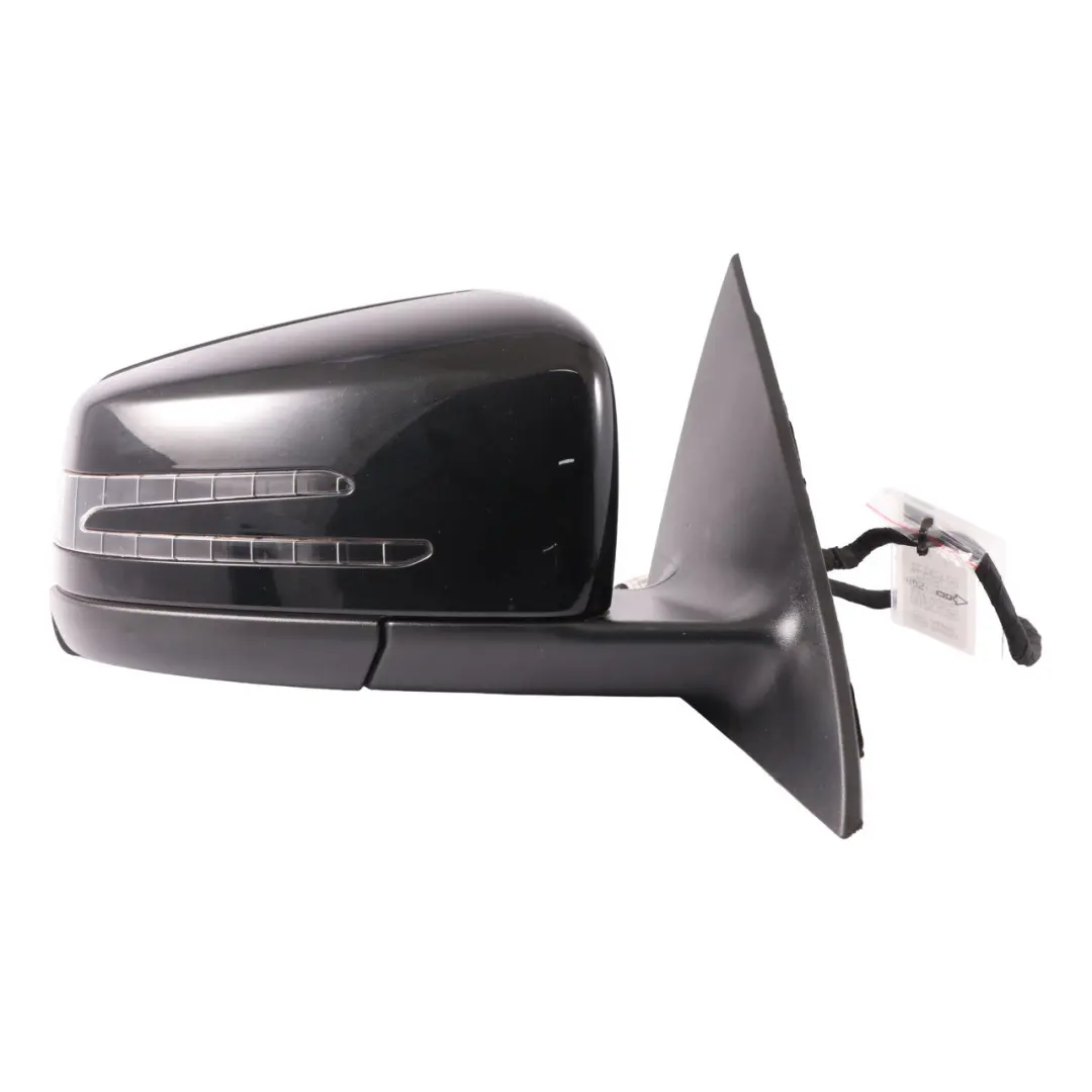 Mercedes C117 Wing Mirror Door Right O/S Auto Dip Power Fold Cosmic Black - 191