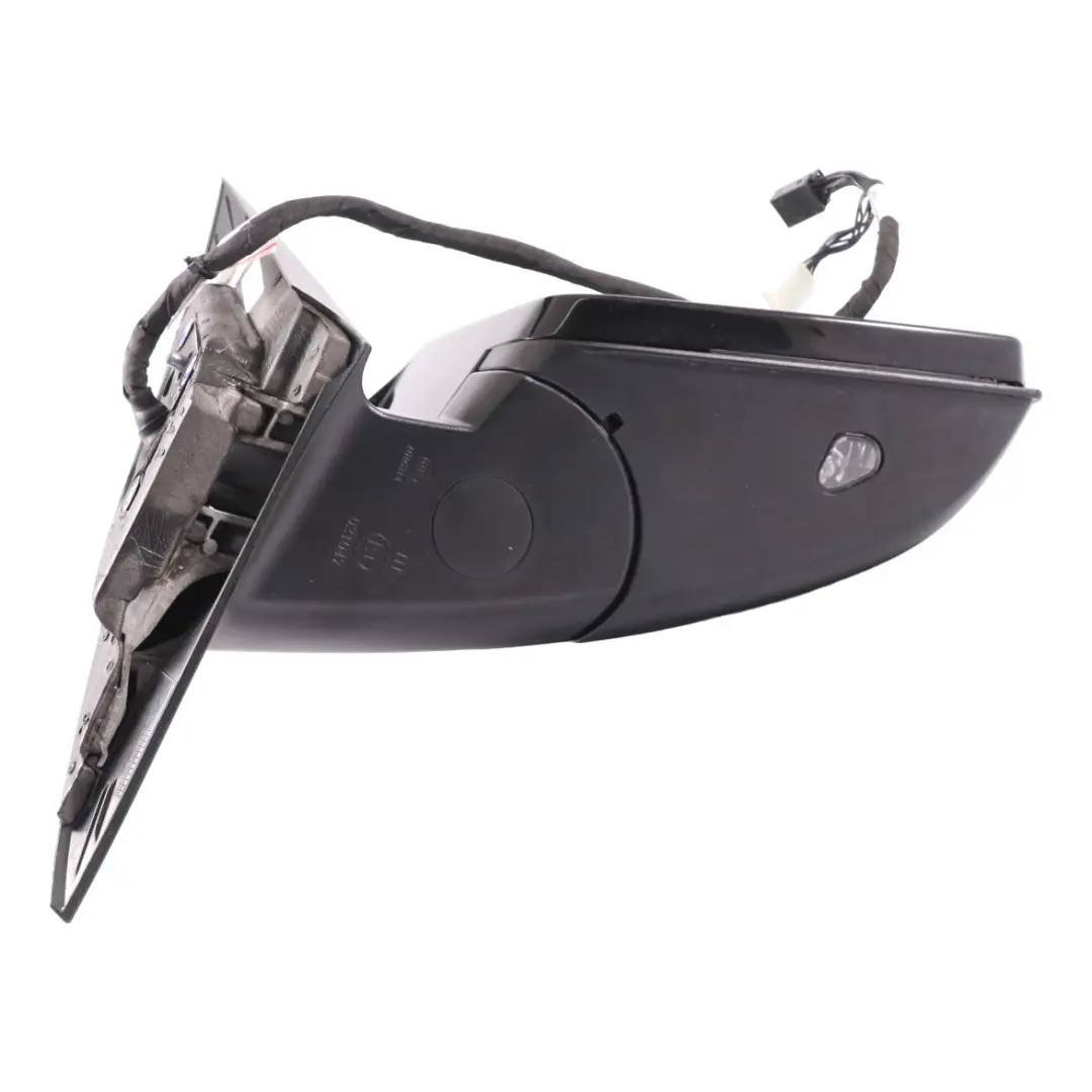 Mercedes C117 Wing Mirror Door Right O/S Auto Dip Power Fold Outside Black