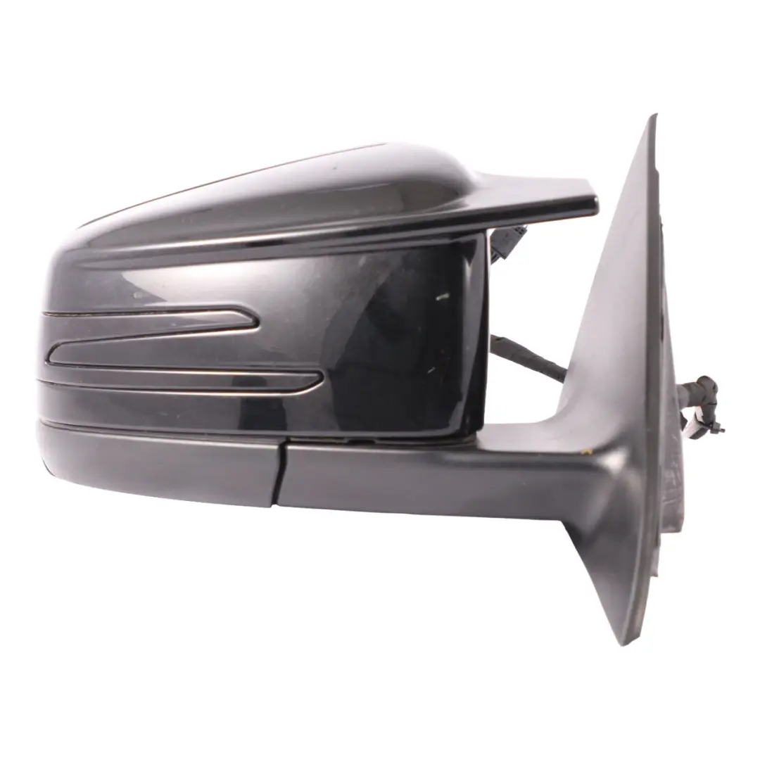 Mercedes C117 Wing Mirror Door Right O/S Auto Dip Power Fold Outside Black