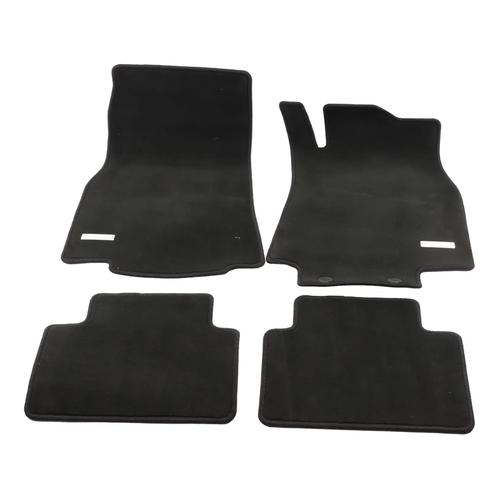 Mercedes W169 Floor Mats Set Interior Front Rear Footwell Cover Black