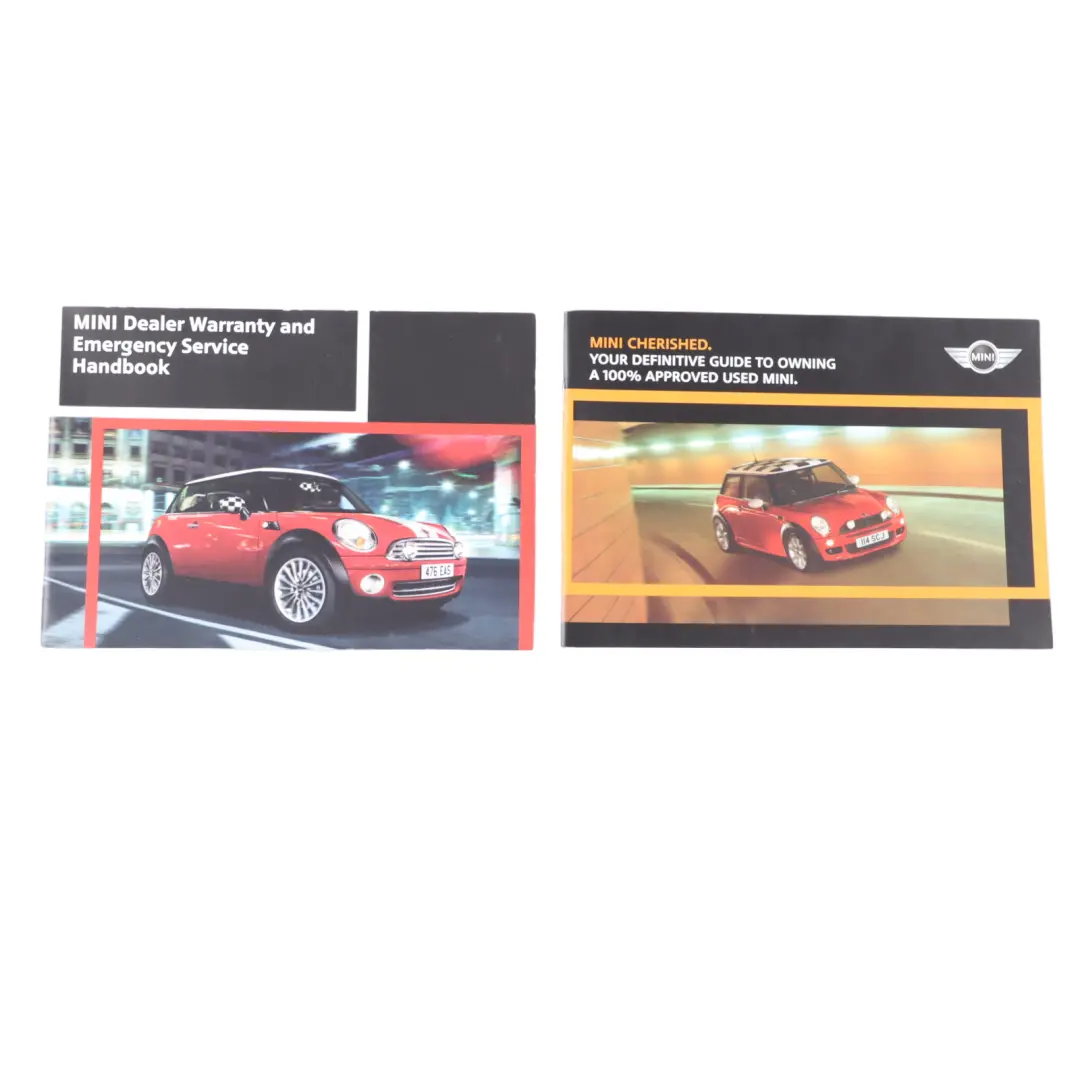 Mini Cooper 3 R56 R57 Service Booklet Owner's Handbook Book Set