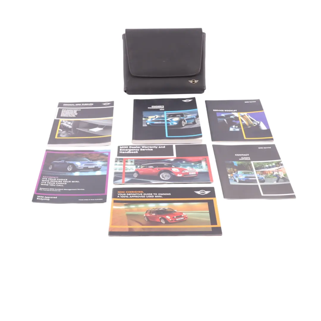 Mini Cooper 3 R56 R57 Service Booklet Owner's Handbook Book Set