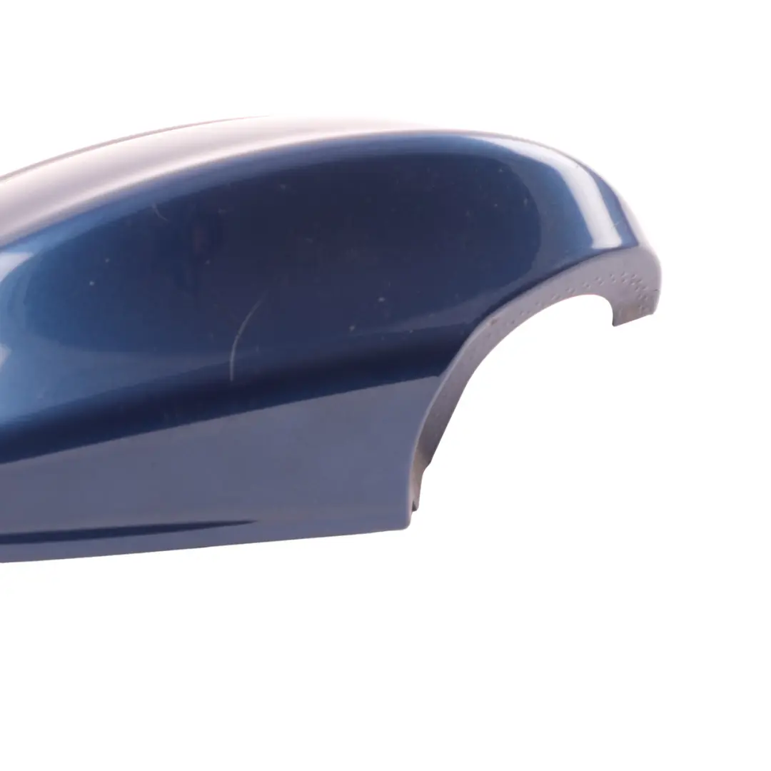 Wing Mirror Cover BMW E90 E91 Cover Cap Right O/S Casing Le Mans Blau Blue 381