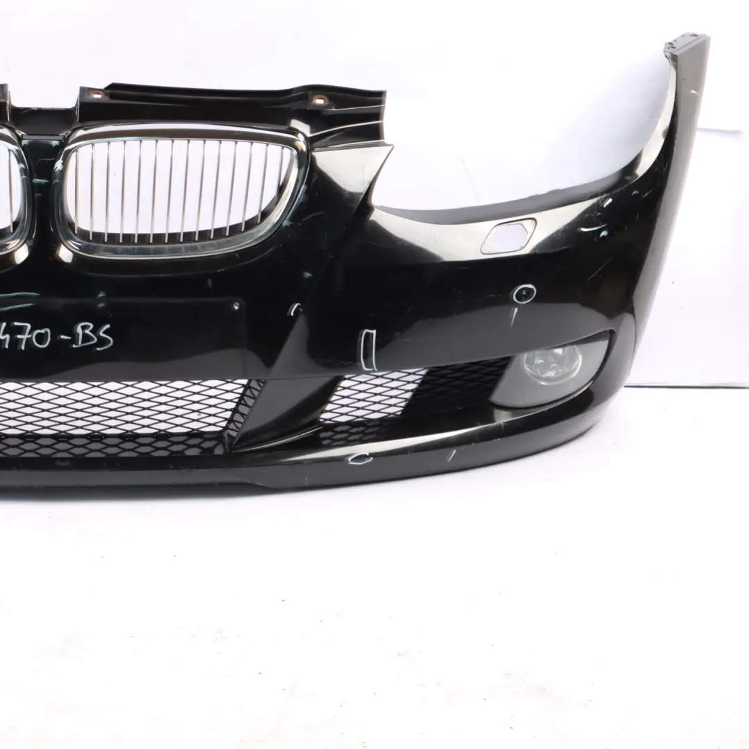 BMW E92 E93 Front Bumper Trim Panel Black Sapphire Metallic - 475