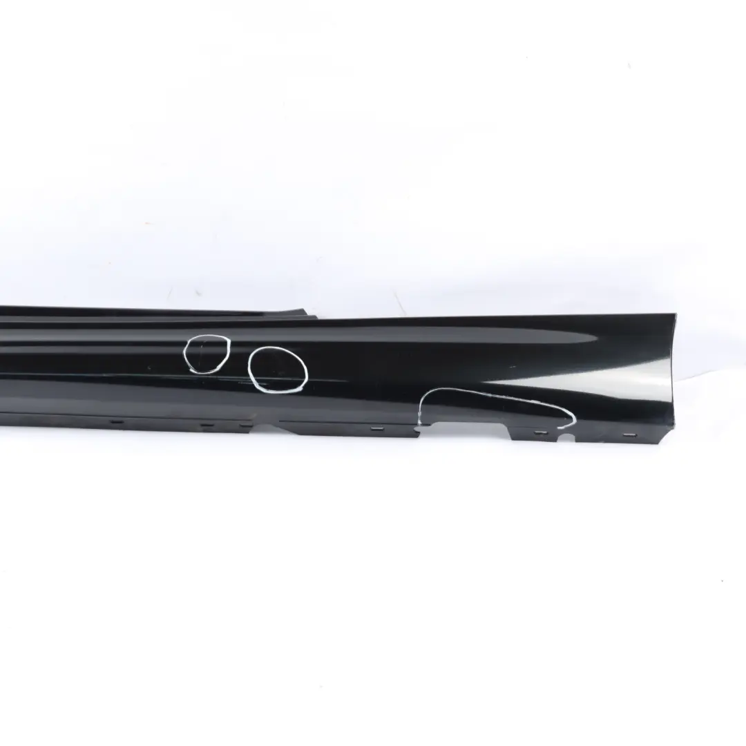 BMW E81 Side Skirt M Sport Sill Strip Trim Panel Left N/S Black Sapphire - 475