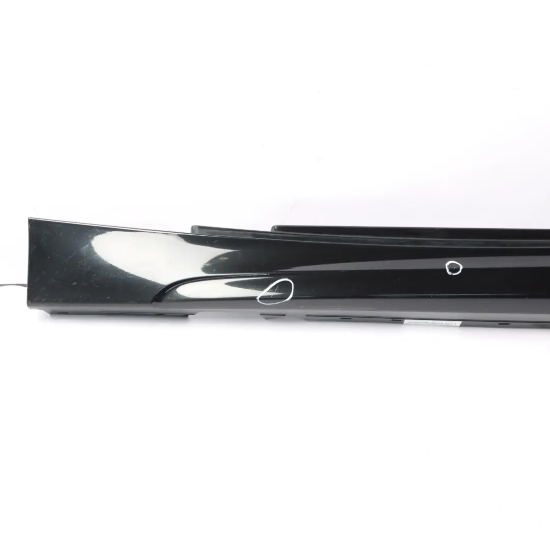 BMW E81 Side Skirt M Sport Sill Strip Trim Panel Left N/S Black Sapphire - 475