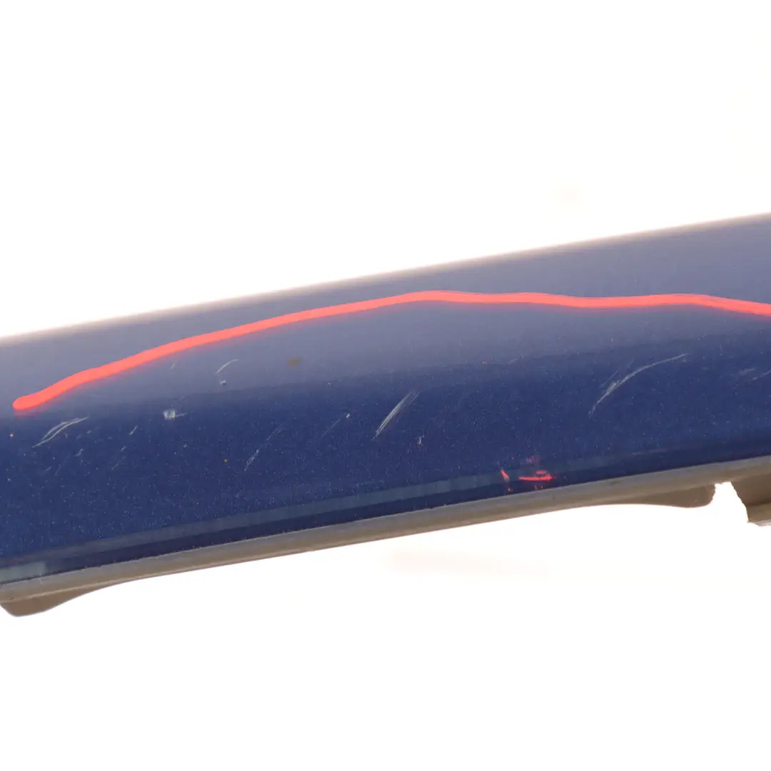 BMW E81 E87 LCI Rear Bumper Protective Strip PDC Montegoblau Blue - A51