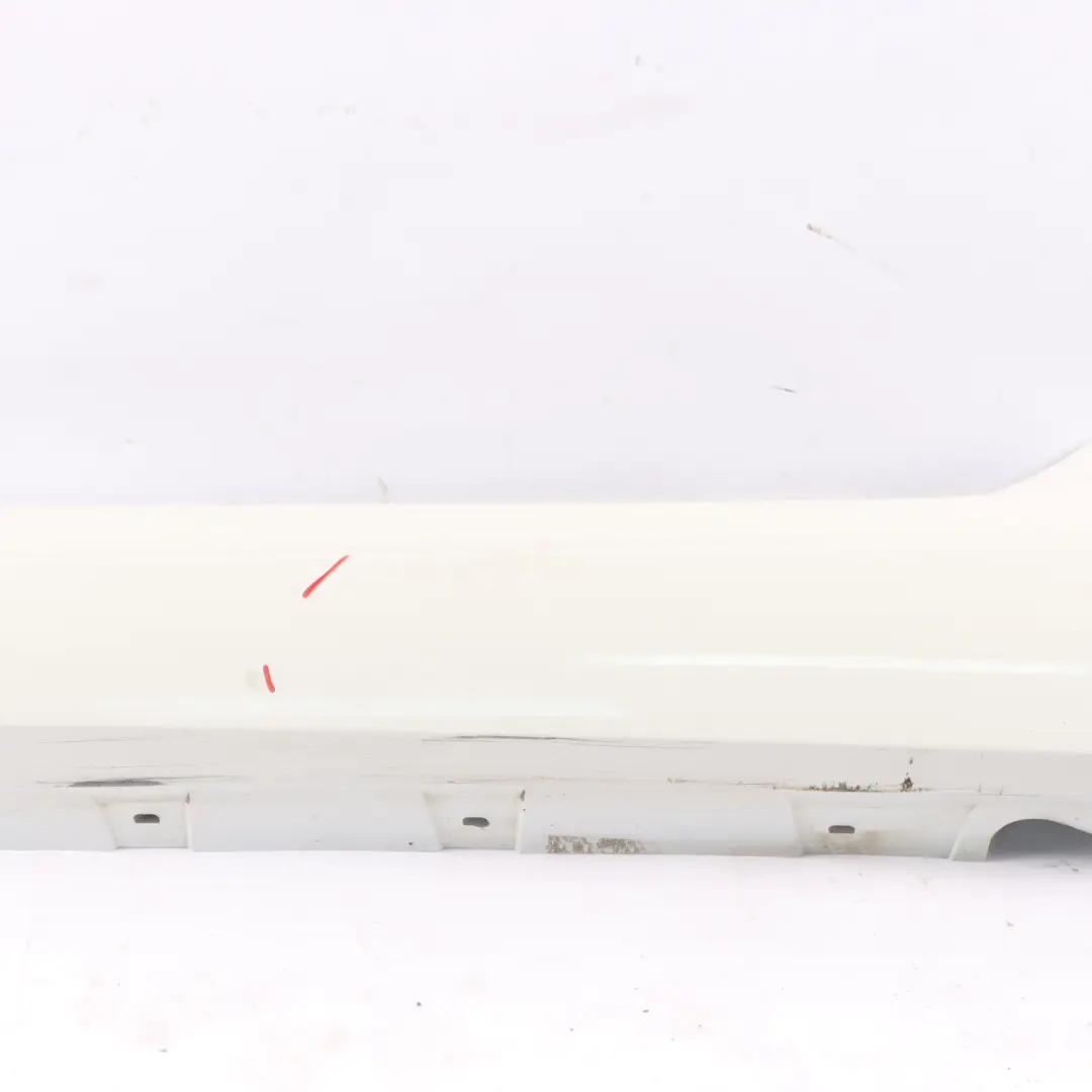 BMW E92 E93 M Sport Sill Strip Side Skirt Cover Left N/S Alpinweiss White - 300