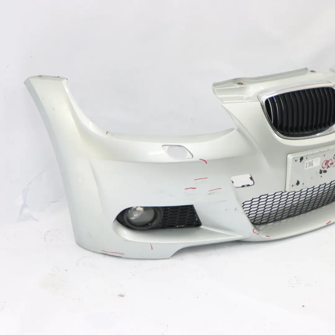 BMW E92 E93 Front Bumper M Sport Trim Panel Titansilber Titan Silver - 354