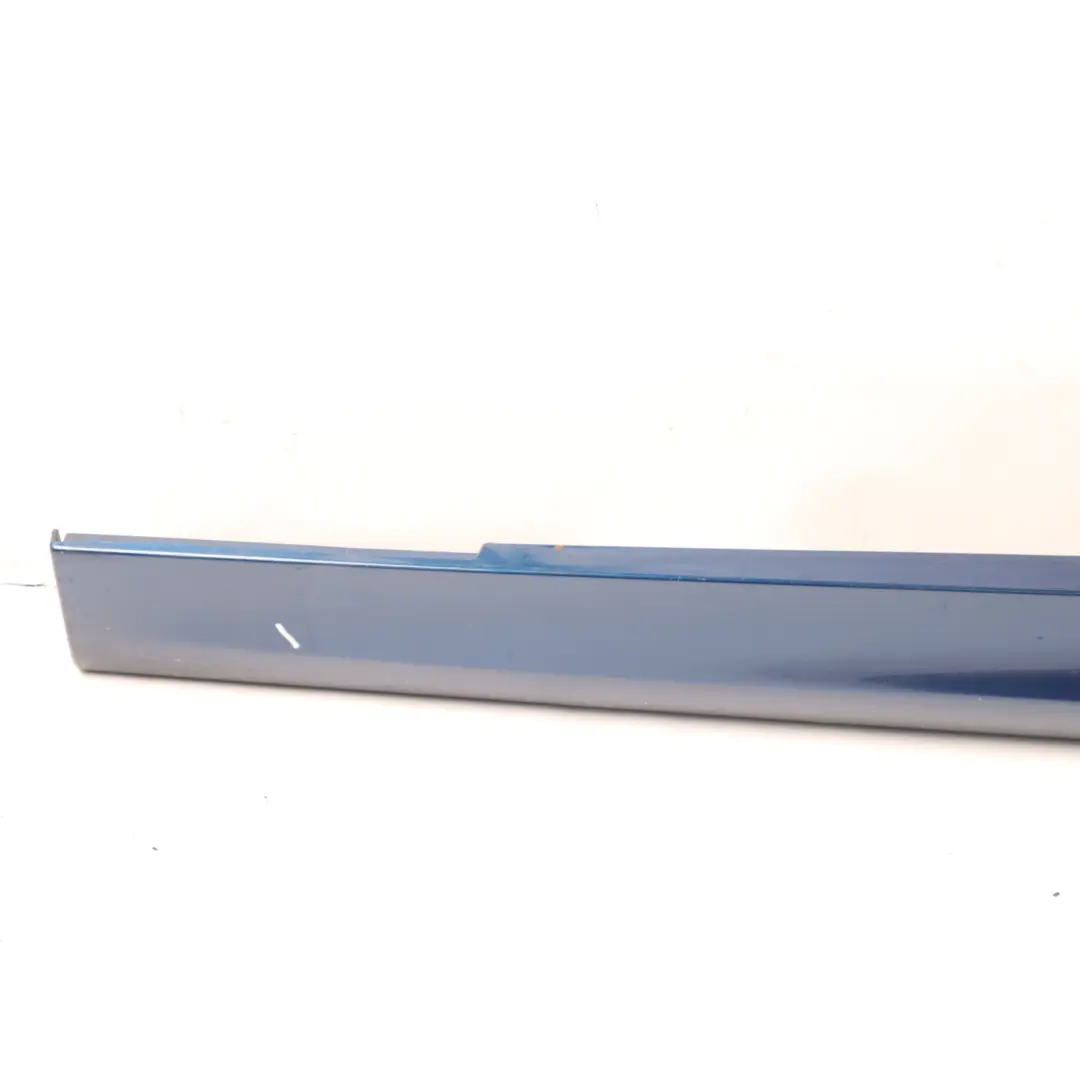 BMW E90 E91 LCI Cover Sill Strip Side Skirt Left N/S Le Mans Blue Metallic - 381