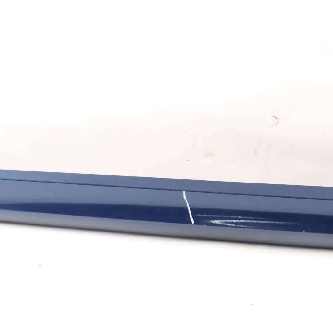 BMW E90 E91 LCI Cover Sill Strip Side Skirt Left N/S Le Mans Blue Metallic - 381