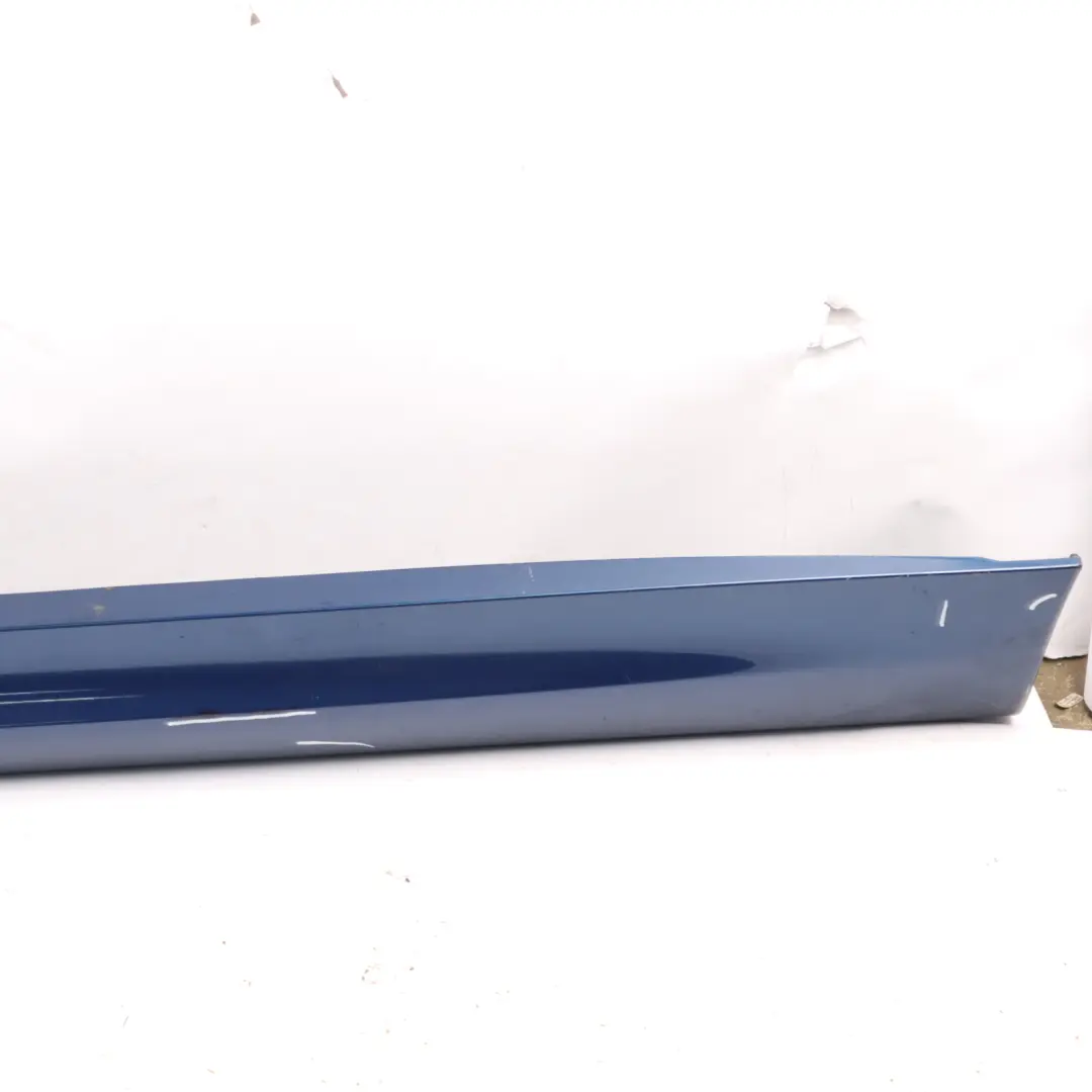 BMW E90 E91 LCI Cover Sill Strip Side Skirt Left N/S Le Mans Blue Metallic - 381