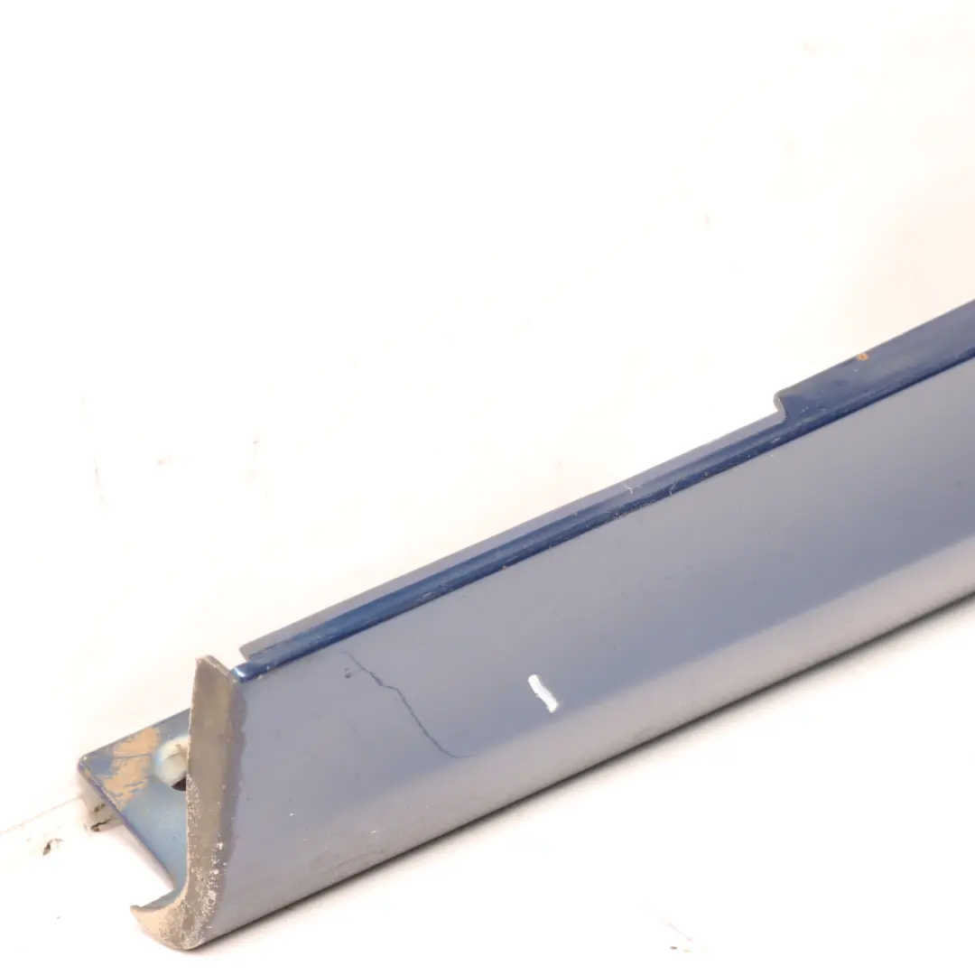 BMW E90 E91 LCI Cover Sill Strip Side Skirt Left N/S Le Mans Blue Metallic - 381