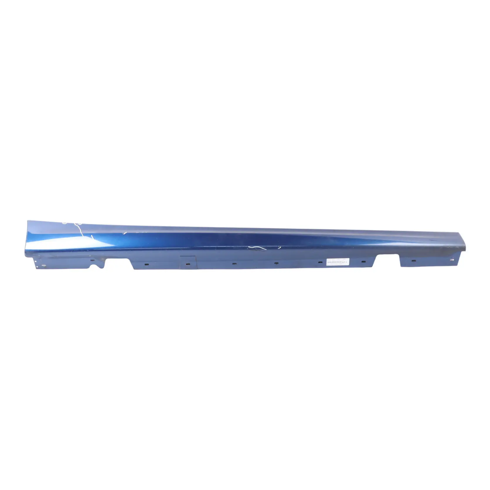 BMW E90 LCI Side Skirt Sill Strip Right O/S Le Mans Blue Metallic - 381