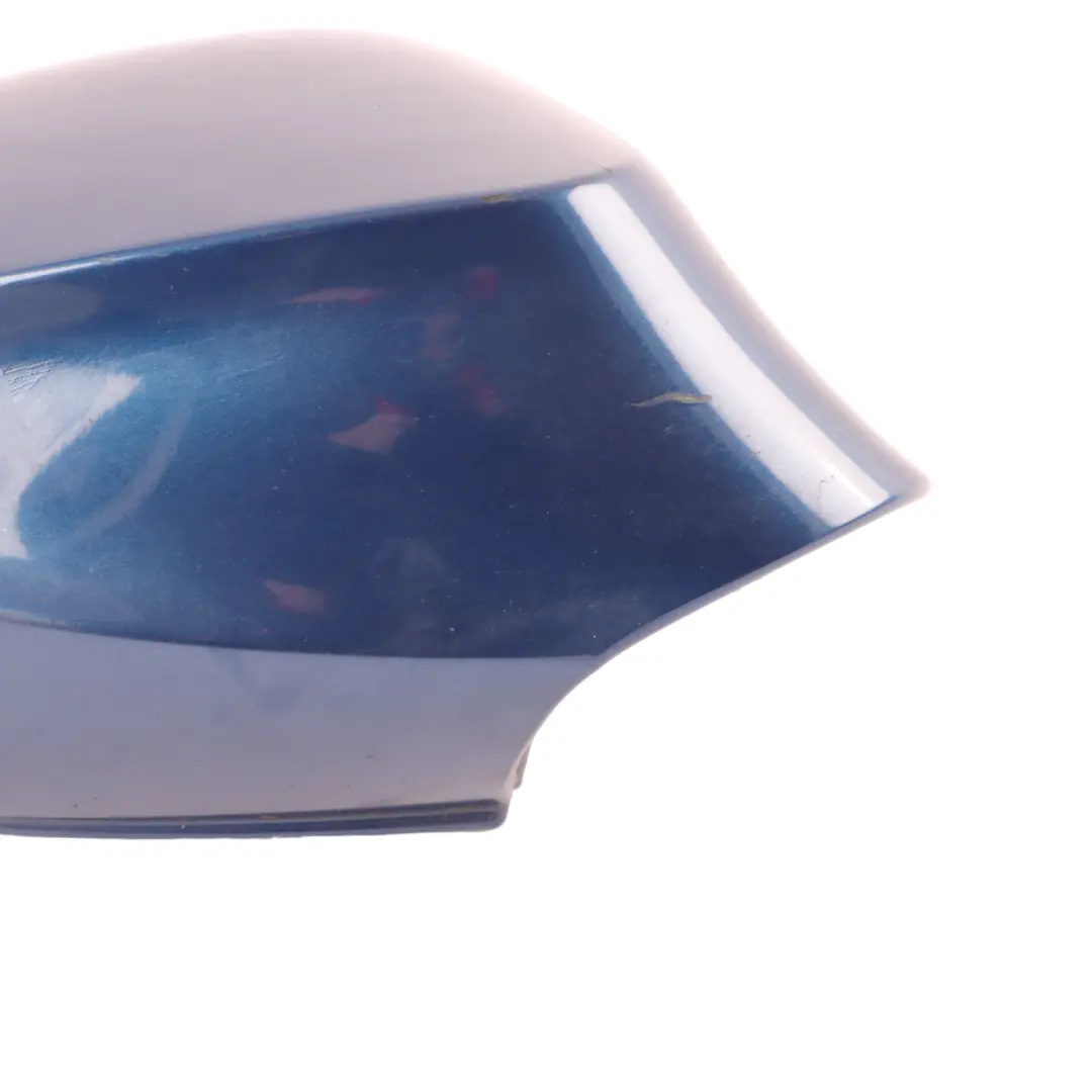 BMW E81 E87 LCI Right O/S Cover Casing Wing Cap Mirror Tiefseeblau Blue