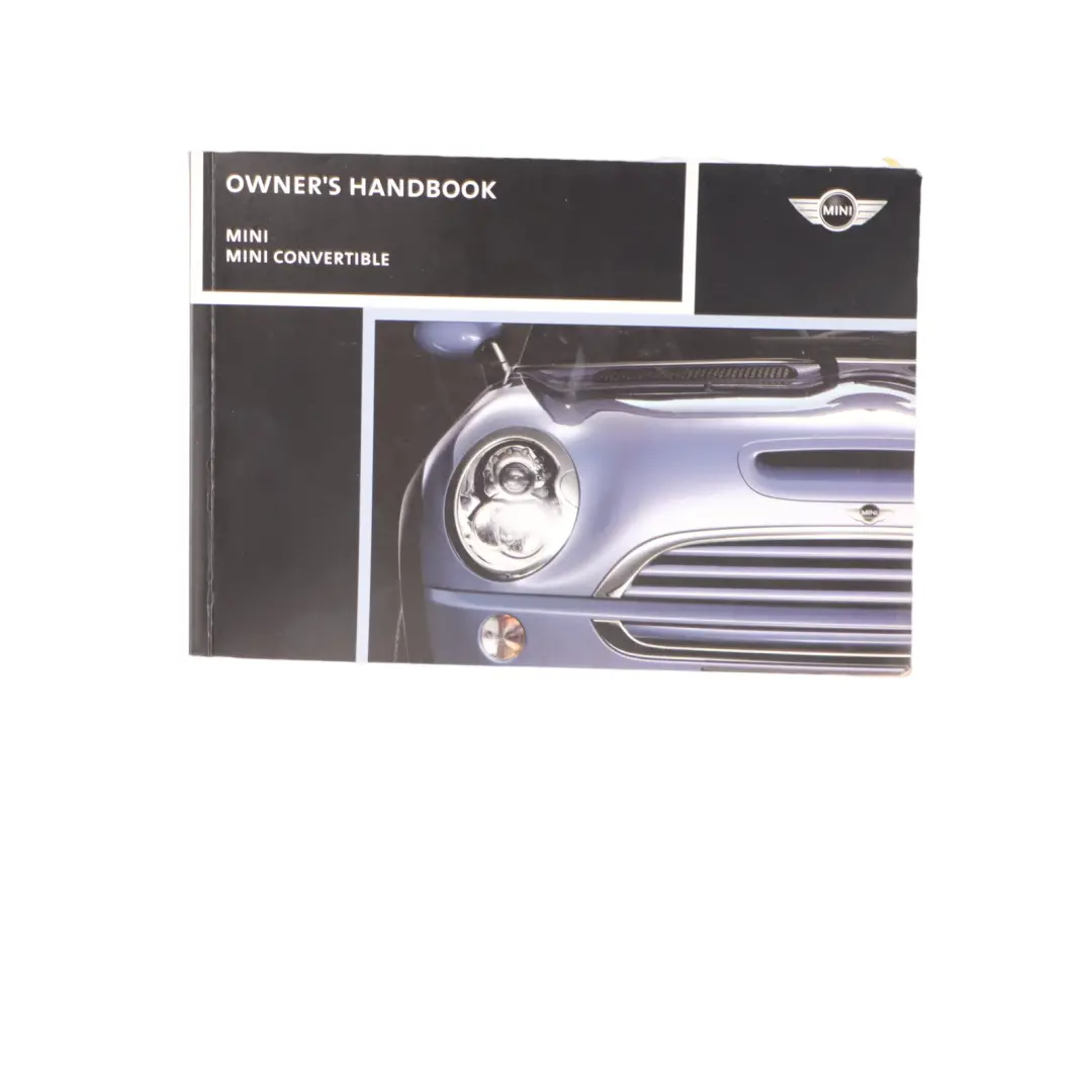 Mini R50 R52 R53 Service Booklet Owner's Handbook Set Pouch Case 0158093