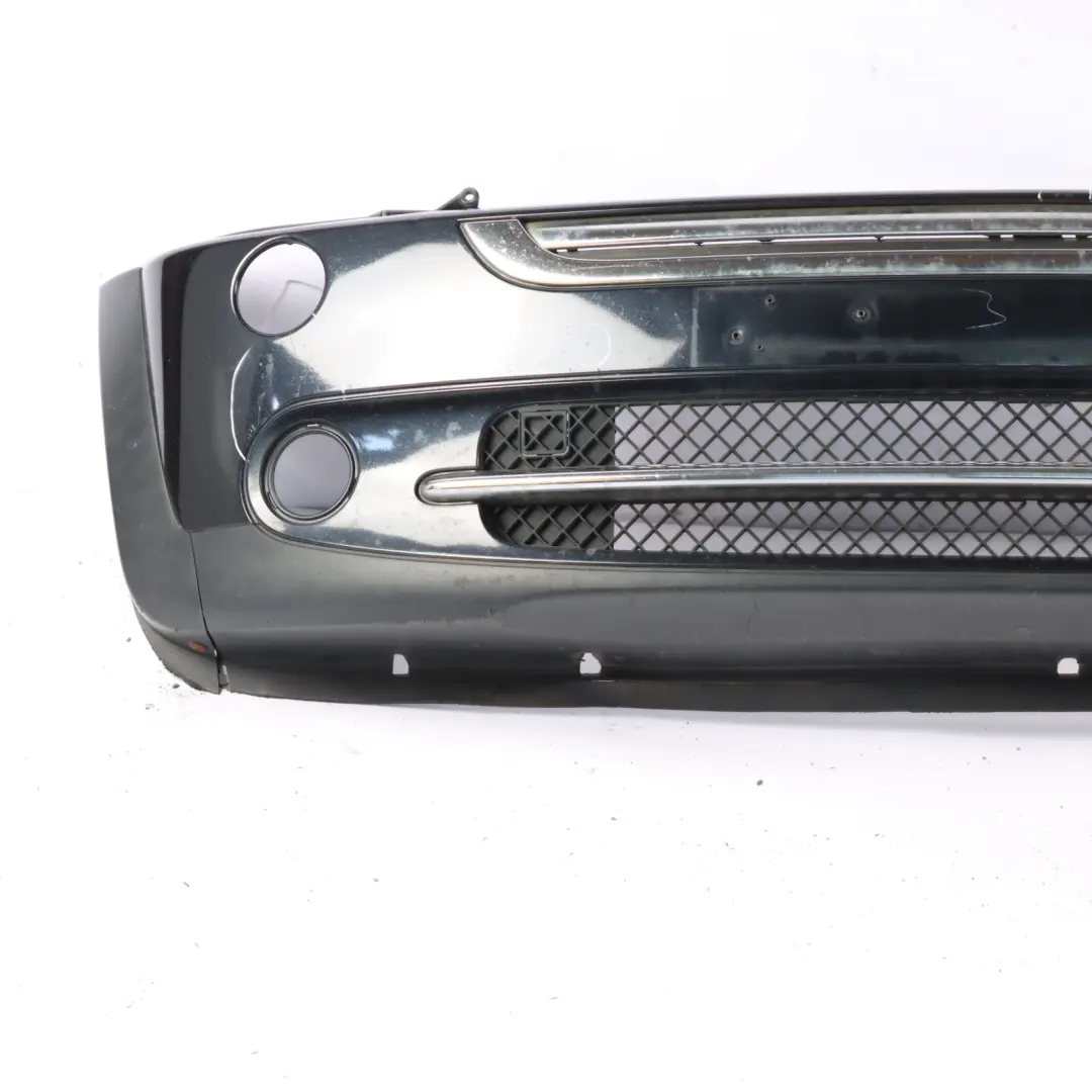 Mini R50 R52 Complete Front Bumper Panel Astro Black Metallic - A25