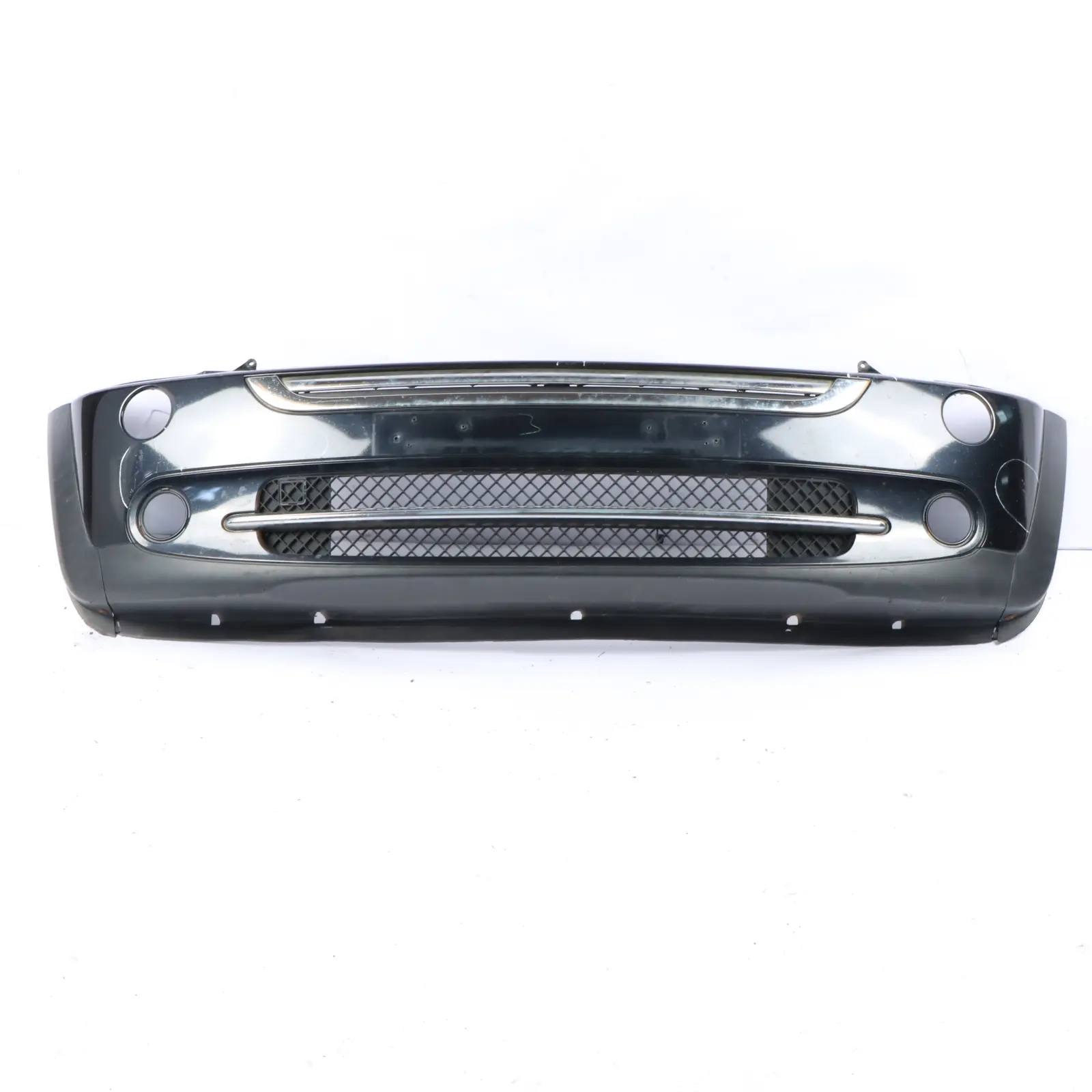 Mini R50 R52 Complete Front Bumper Panel Astro Black Metallic - A25