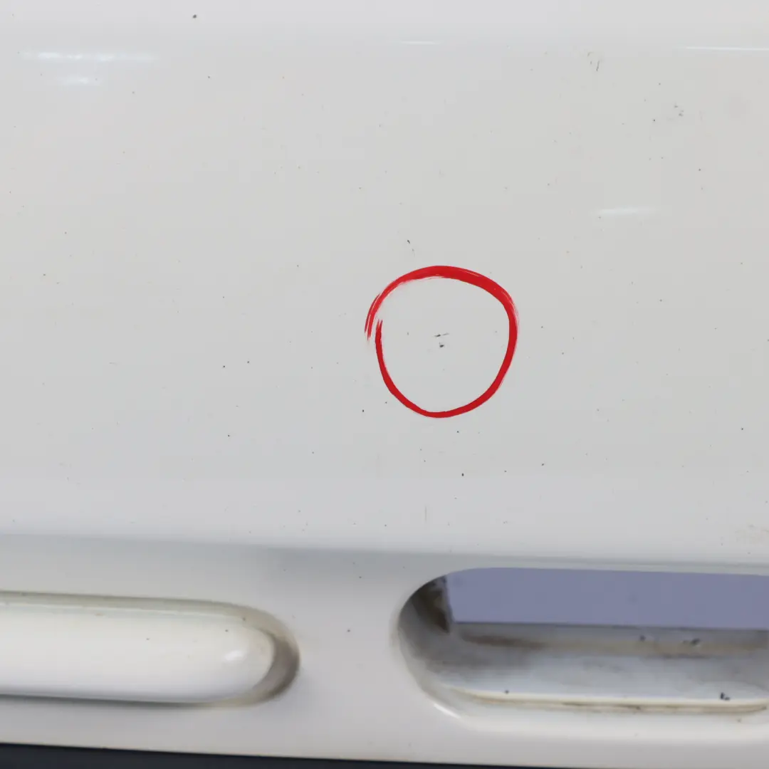 Mini Cabrio R52 Rear Bumper Panel PDC Pepper White - 850