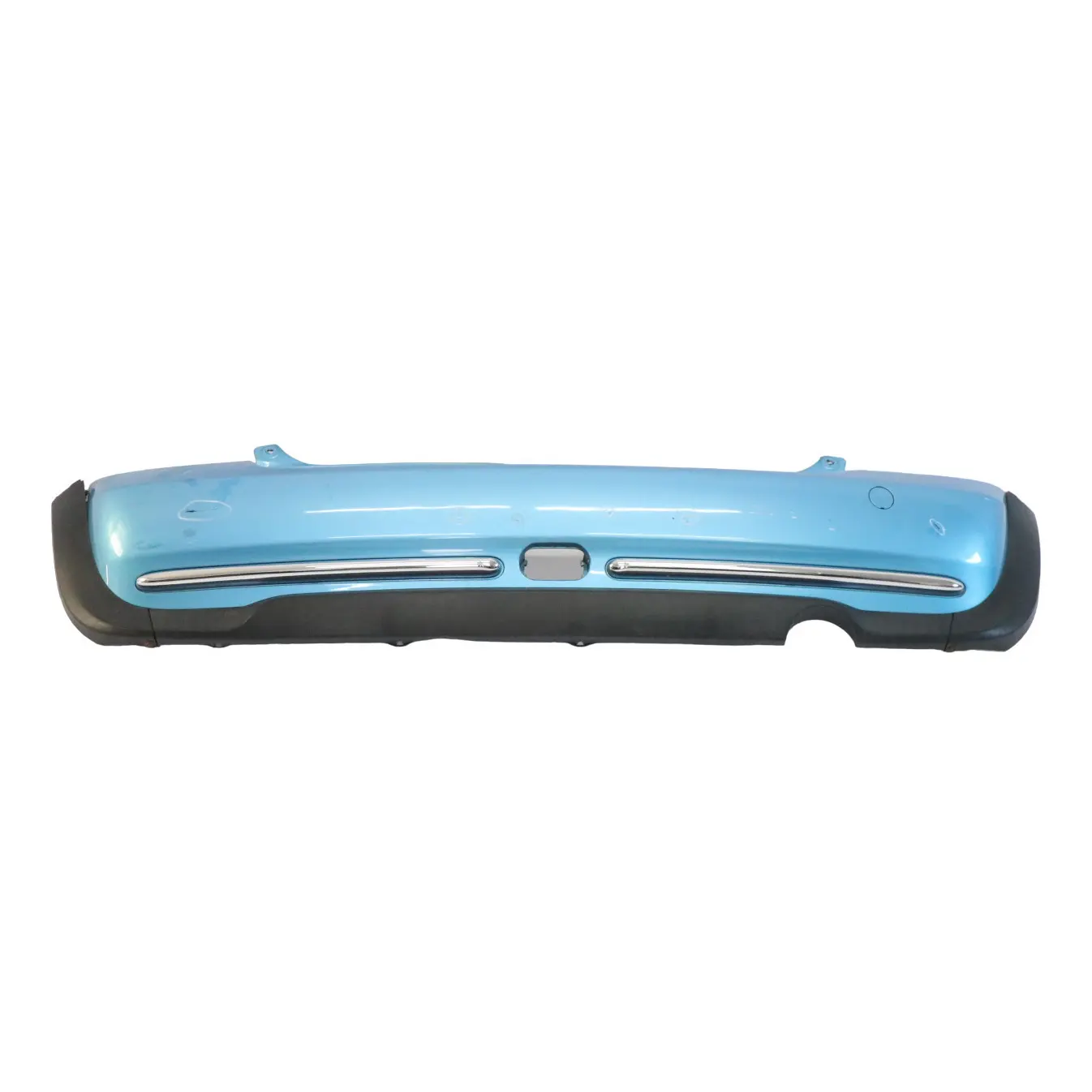 Rear Bumper Mini R50 Trim Panel Chrome Electric Blue Metallic - 870