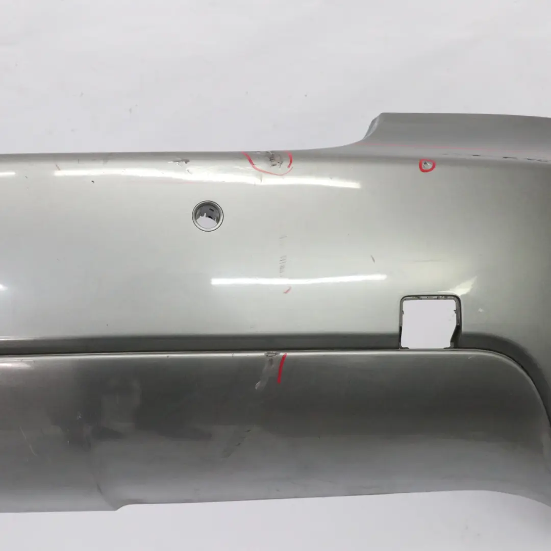 BMW E60 M Sport Rear Bumper Panel PDC Silbergrau Silver Grey Metallic - A08