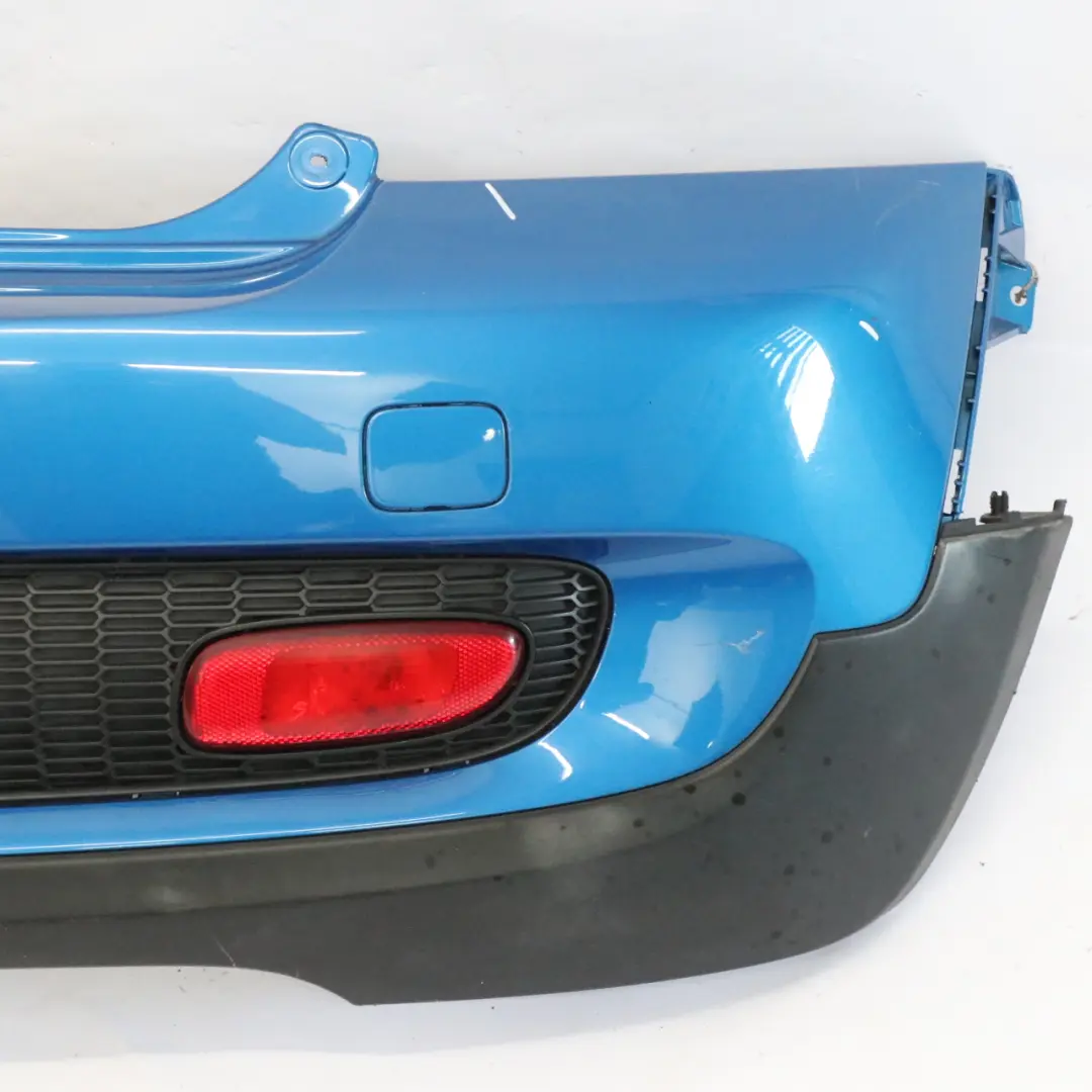 Mini Cooper S R56 R57 Complete Rear Bumper Trim Panel Laser Blue - A59