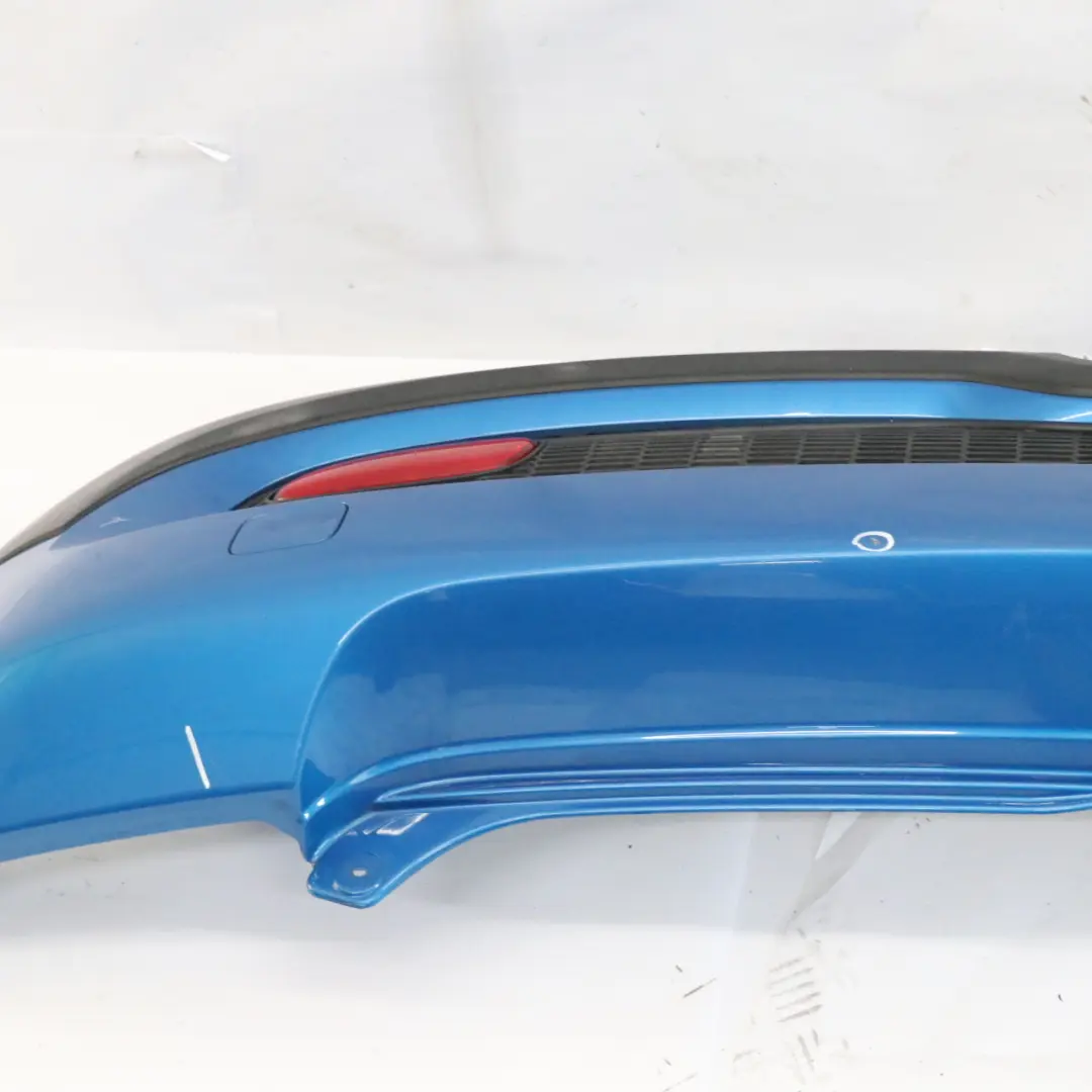 Mini Cooper S R56 R57 Complete Rear Bumper Trim Panel Laser Blue - A59