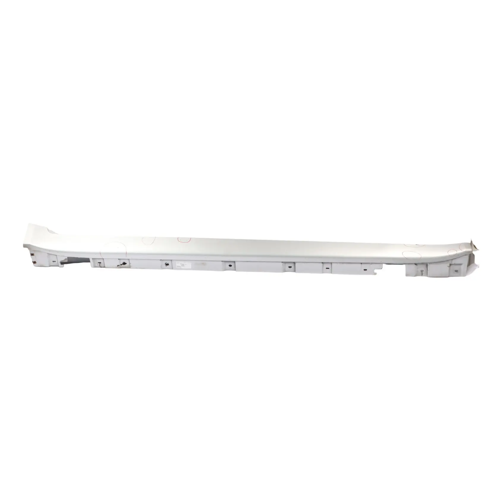 BMW F02 Side Skirt Door Sill Cover Panel Right O/S Titan Silver Metallic - 354