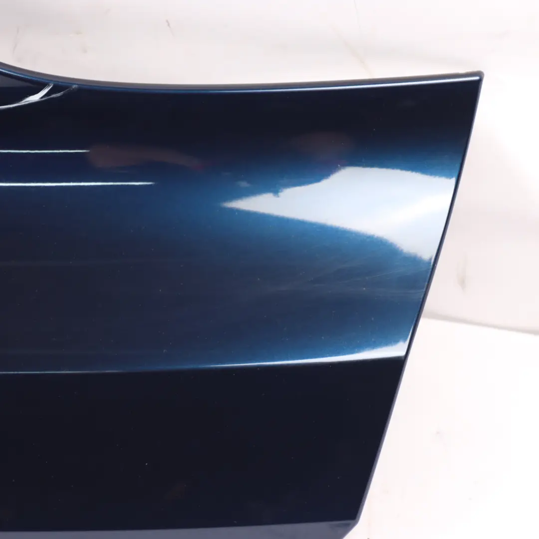 BMW F07 Boot Trunk Lid Tailgate Finisher Trim Panel Cover Tiefseeblau Blue - A76