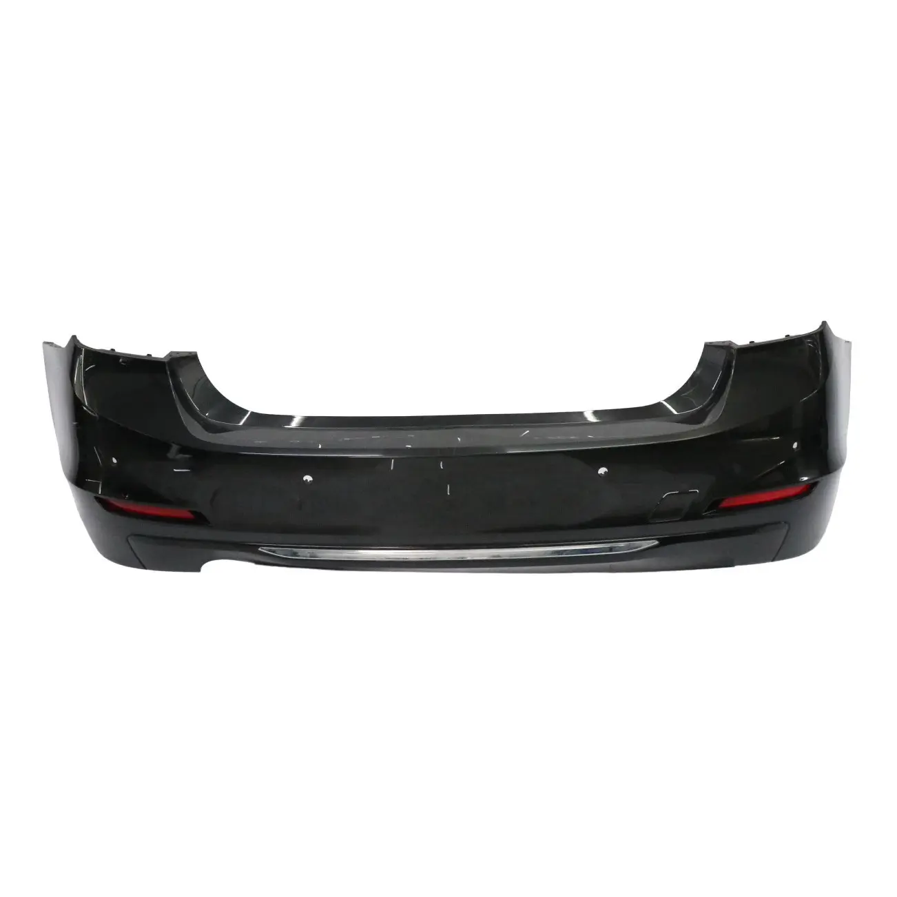 BMW F30 Rear Bumper Trim Panel PDC Covering Black Sapphire Metallic - 475