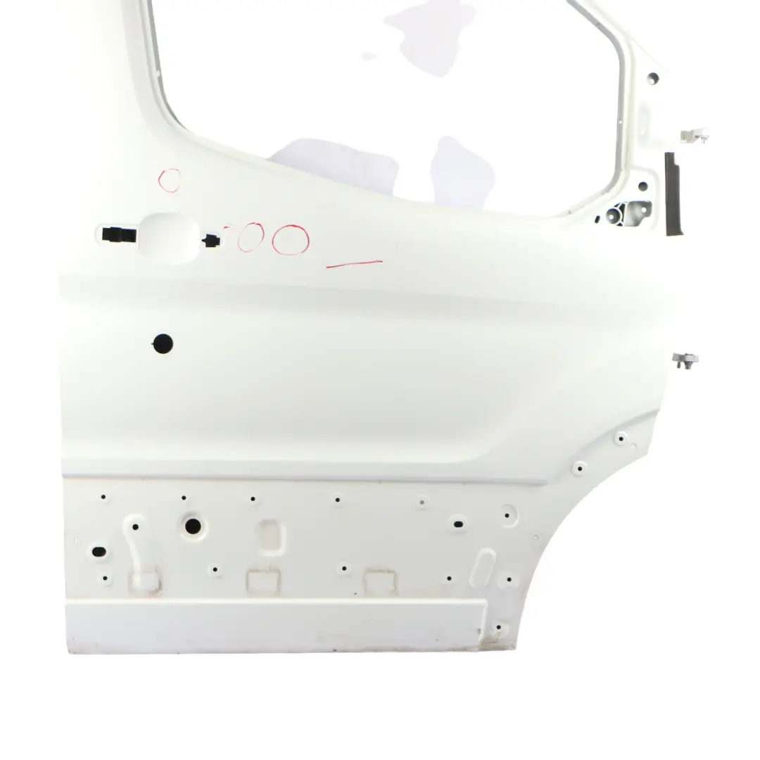 Ford Transit Mk8 Front Door Right O/S Door Cover Shell Frozen White - Z2