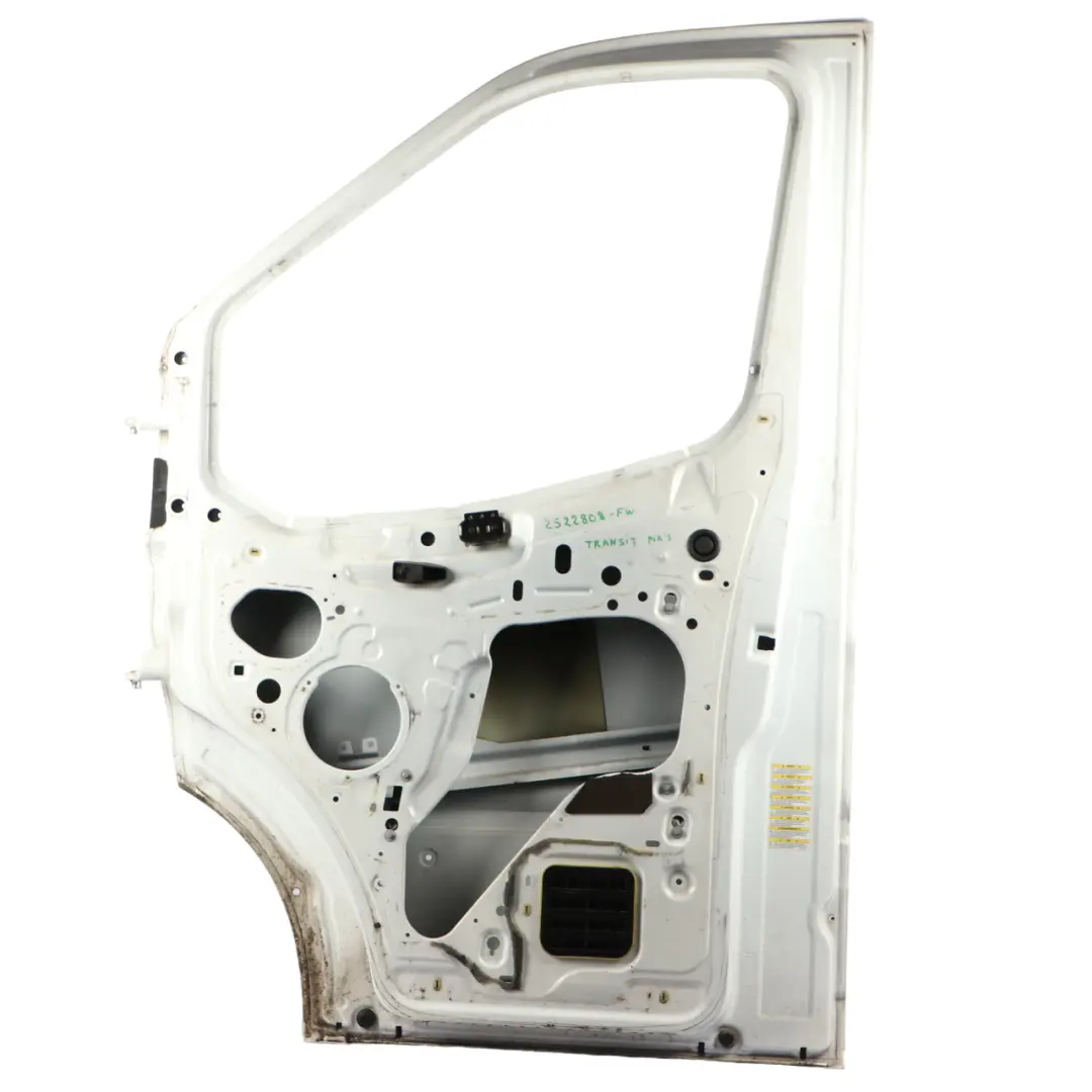 Ford Transit Mk8 Front Door Right O/S Door Cover Shell Frozen White - Z2