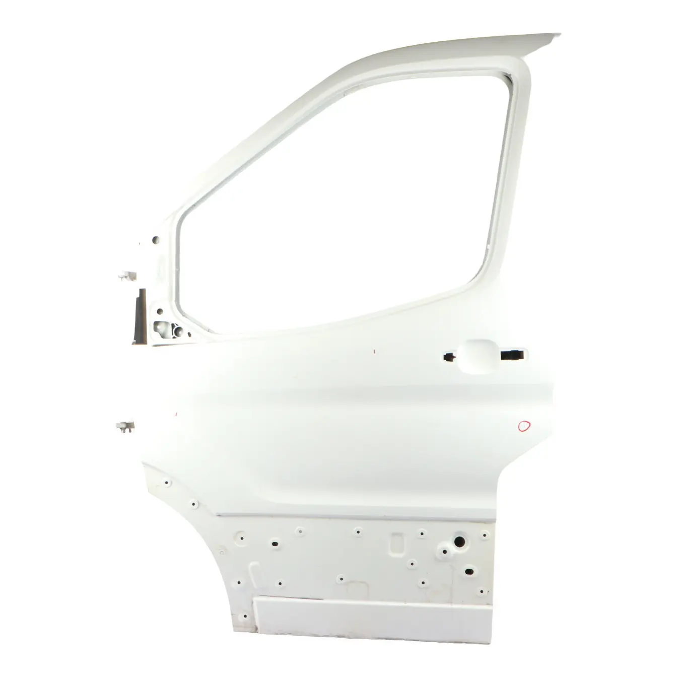 Ford Transit Mk8 Front Door Left N/S Door Cover Shell Frozen White - Z2